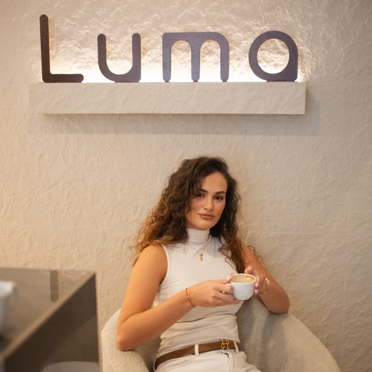 Monika, vlasnica Luma Body Clinic, u salonu – Zagreb Trešnjevka